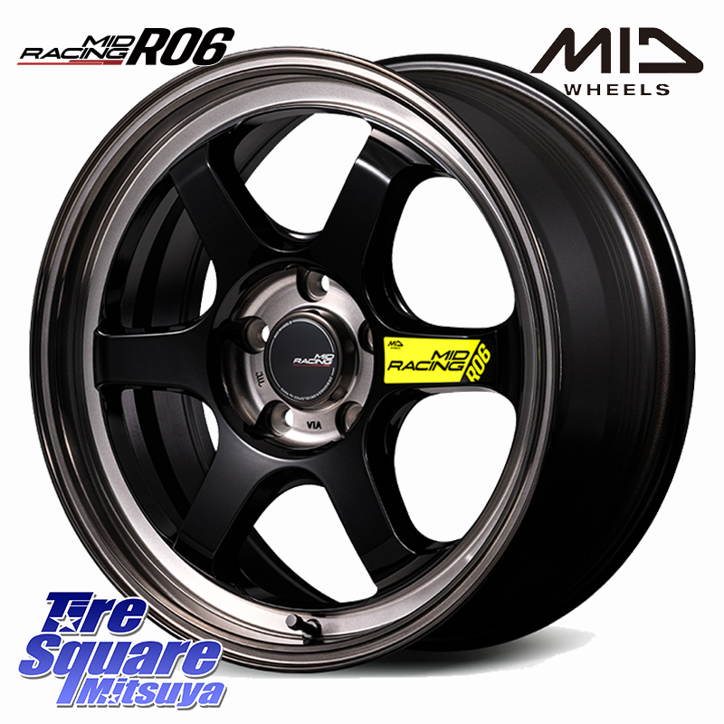 MANARAY MID RACING R06 ホイール 17インチ の詳細情報 | タイヤ